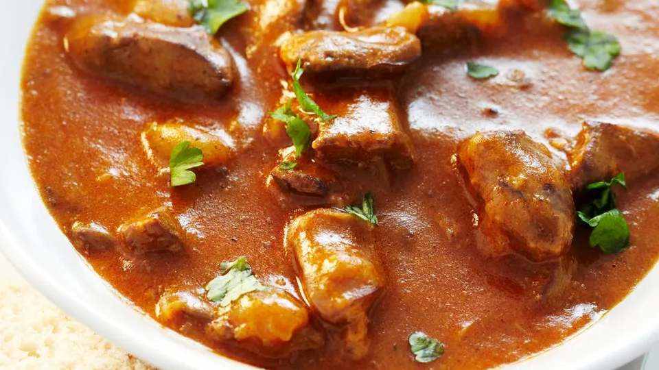 Piatto di gulash ungherese